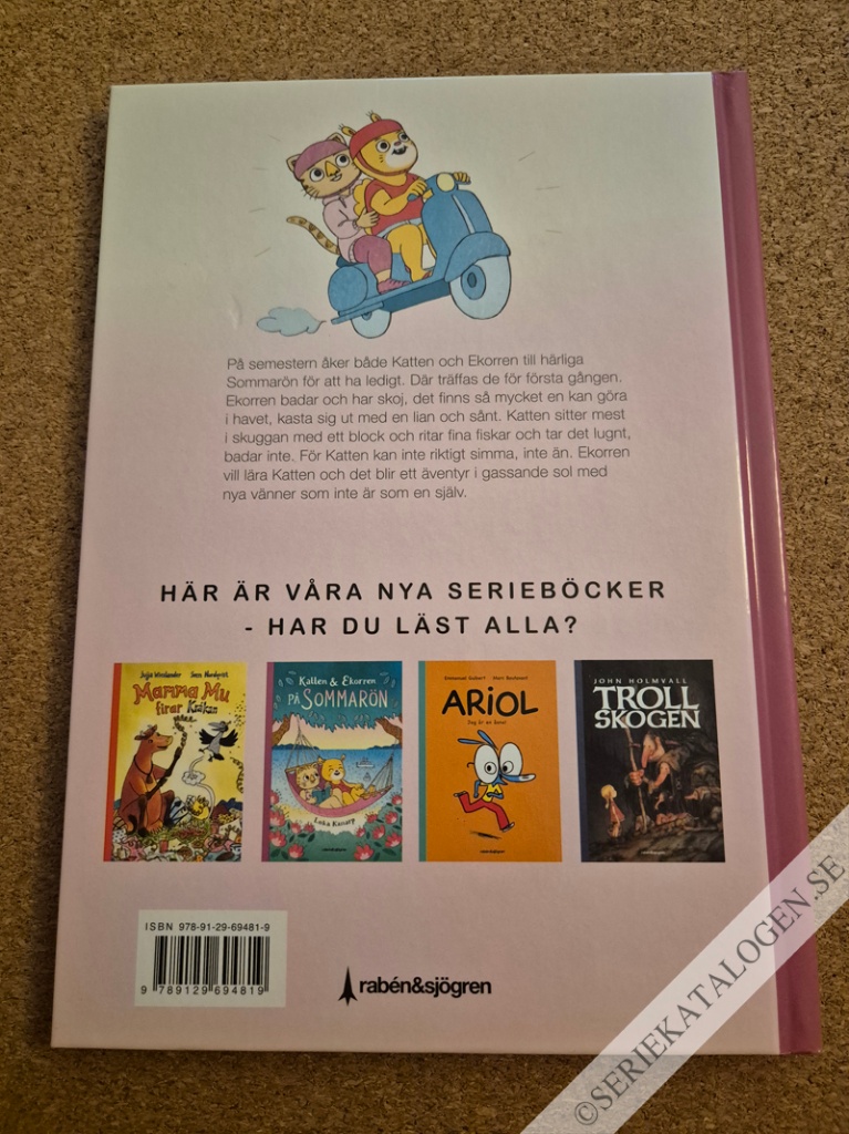 Baksida på På sommarön (2015)