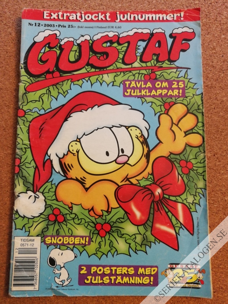 Framsida på Gustaf #12 (2003)