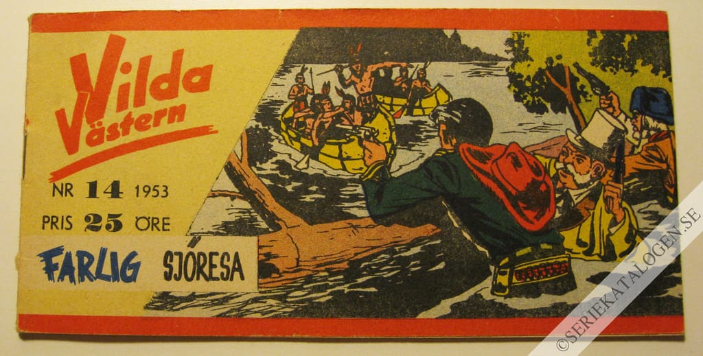 Framsida på Vilda Västern #14 (1953)