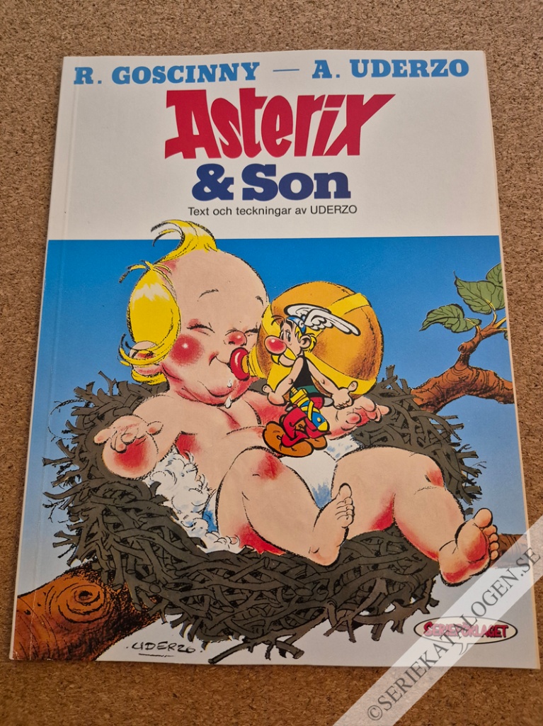 Framsida på Asterix & son (1990)