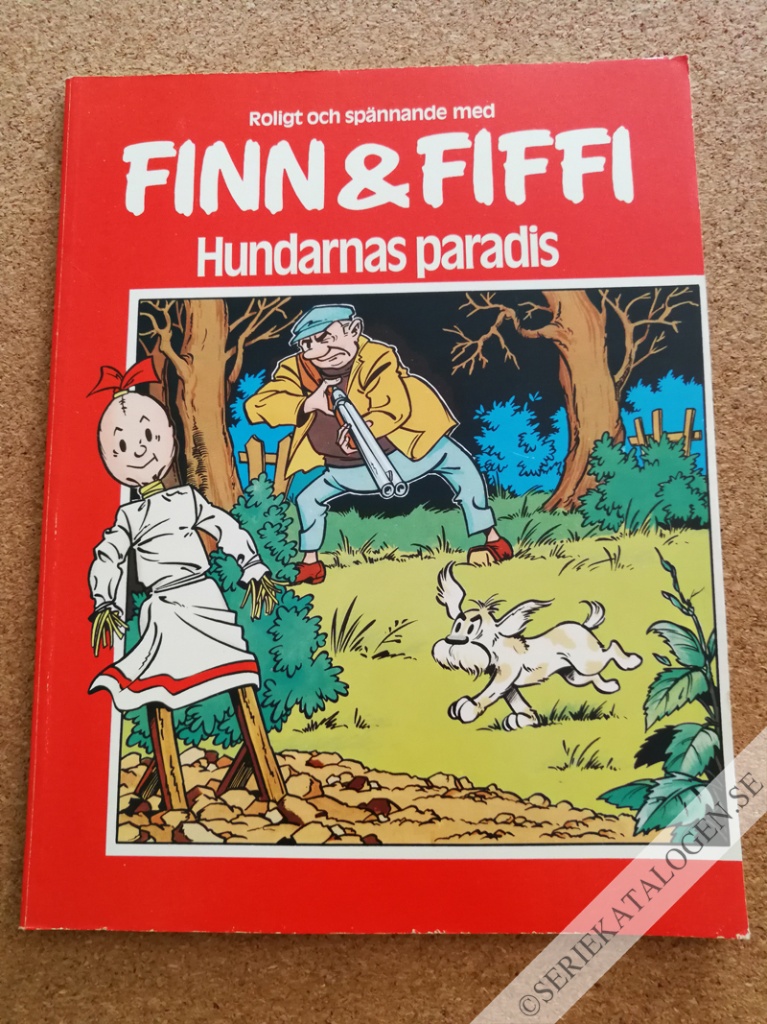 Framsida på Finn & Fiffi Hundarnas paradis (19??)
