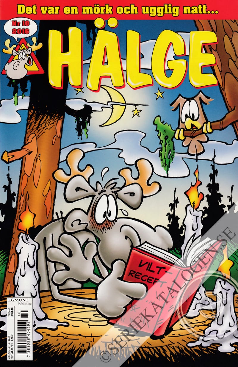 Framsida på Hälge #10 (2016)