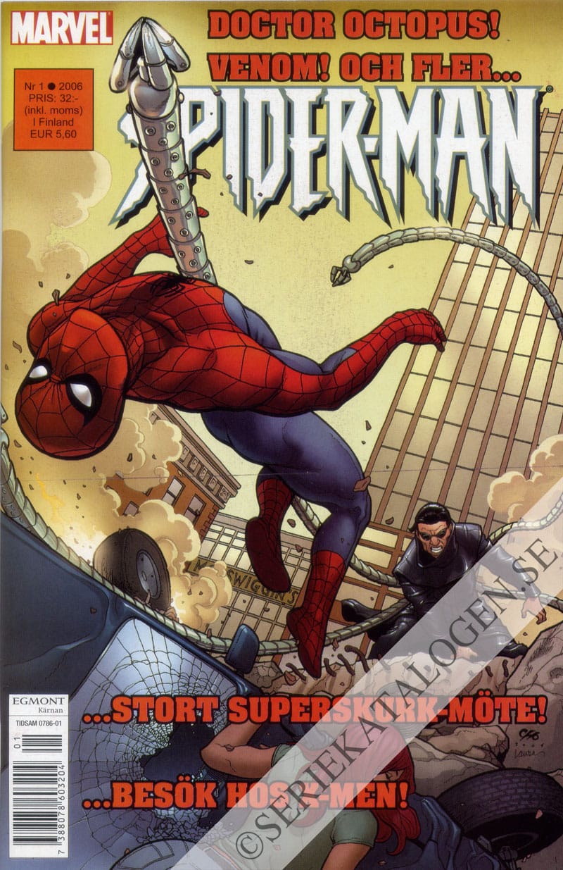 Framsida på Spider-Man #1 (2006)