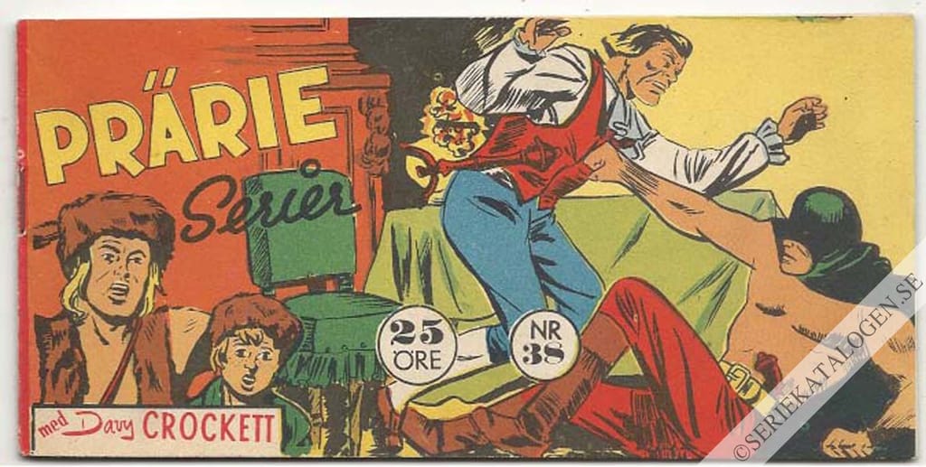 Framsida på Prärie-serier #38 (1959)