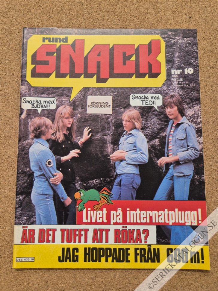 Framsida på Rundsnack #10 (1975)