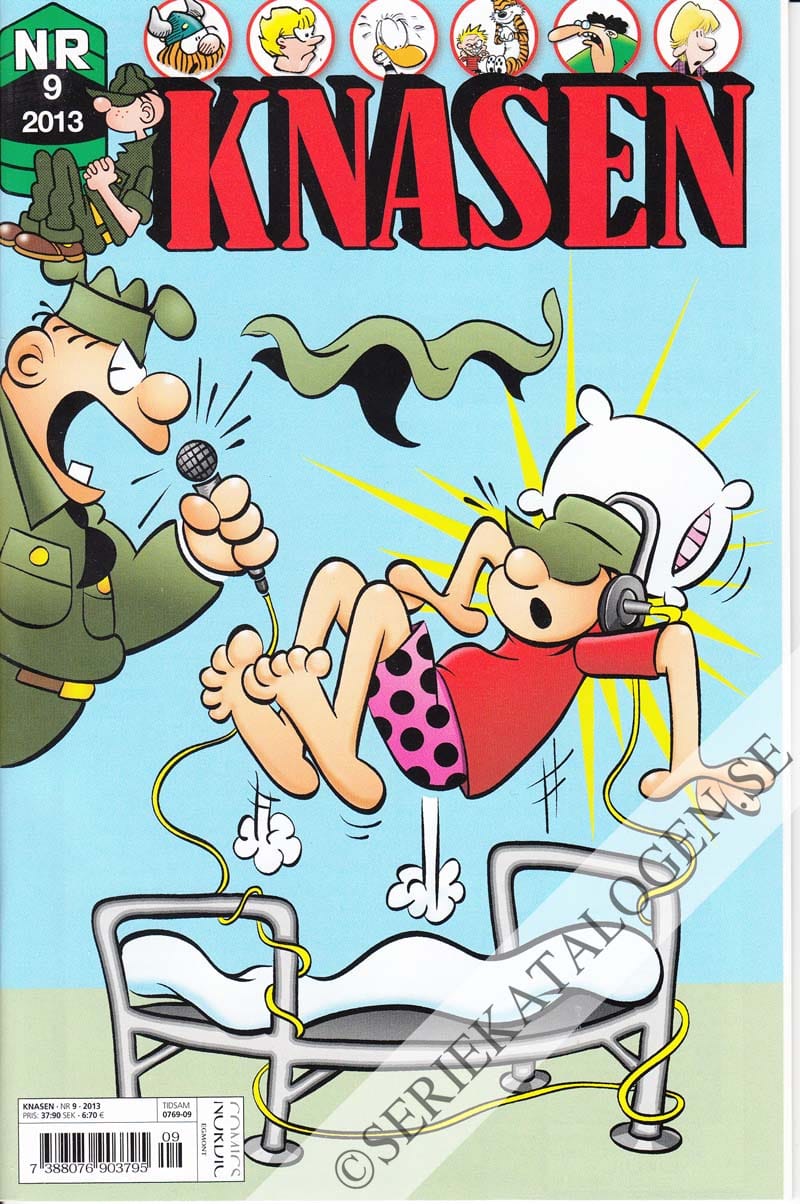 Framsida på Knasen #9 (2013)
