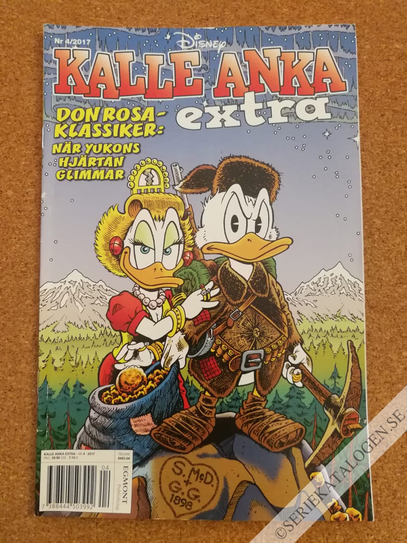 Framsida på Kalle Anka Extra #4 (2017)