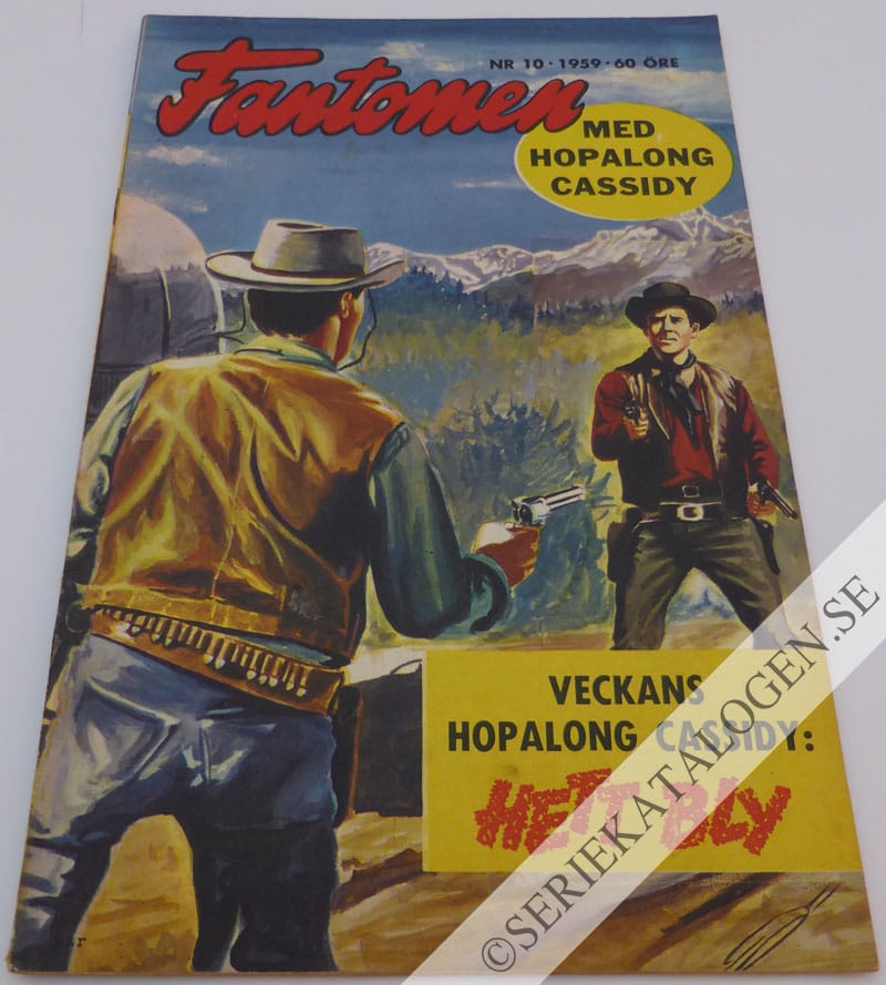 Framsida på Fantomen #10 (1959)