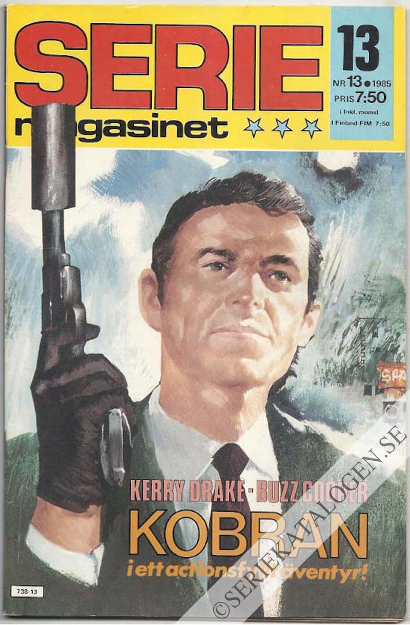 Framsida på Seriemagasinet #13 (1985)