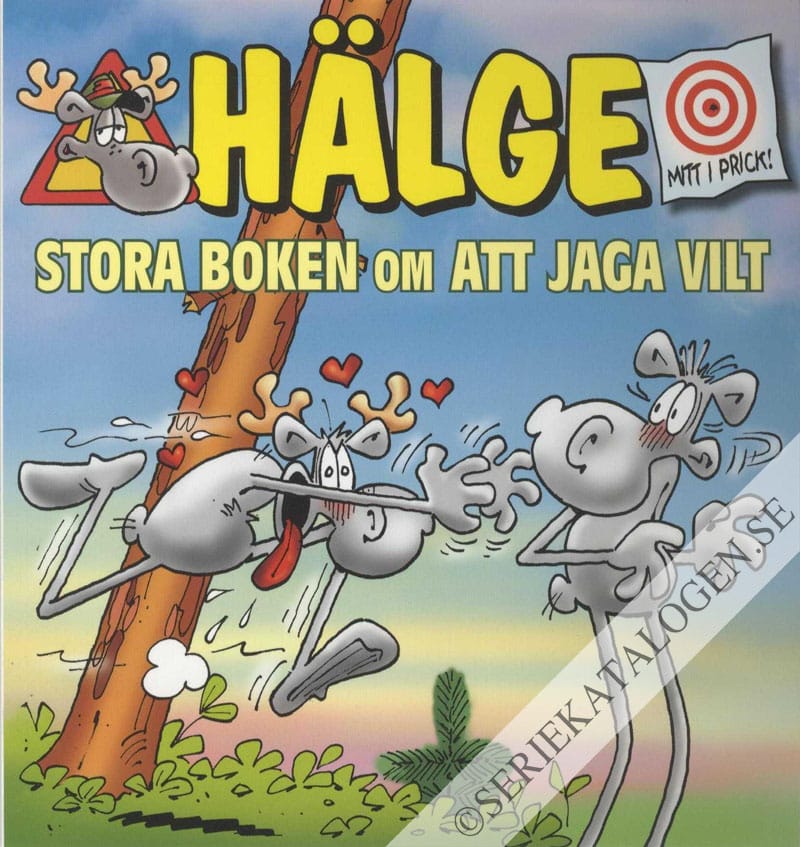Framsida på Hälge - stora boken... Stora boken om att jaga vilt (2015)