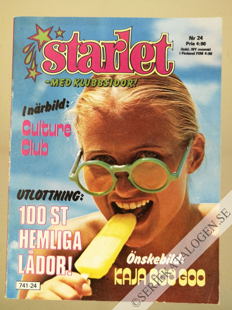 Framsida på Starlet #24 (1983)