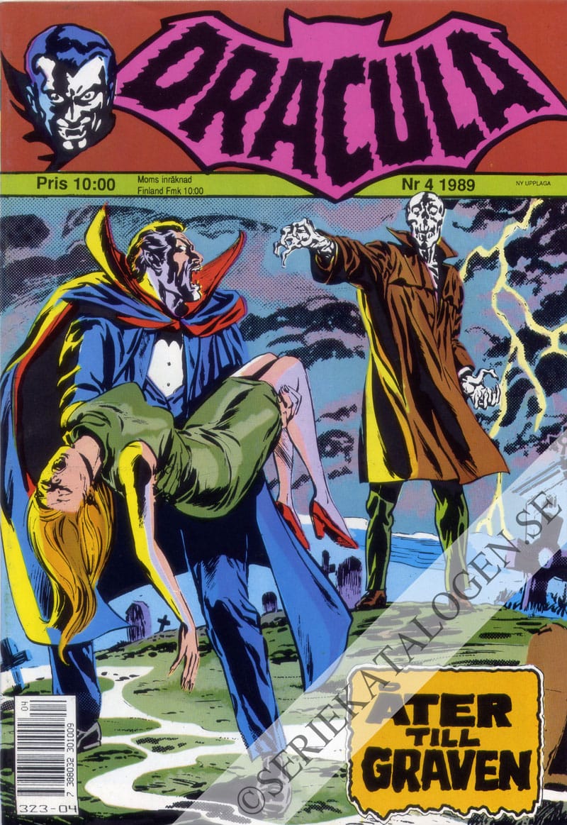 Framsida på Dracula #4 (1989)