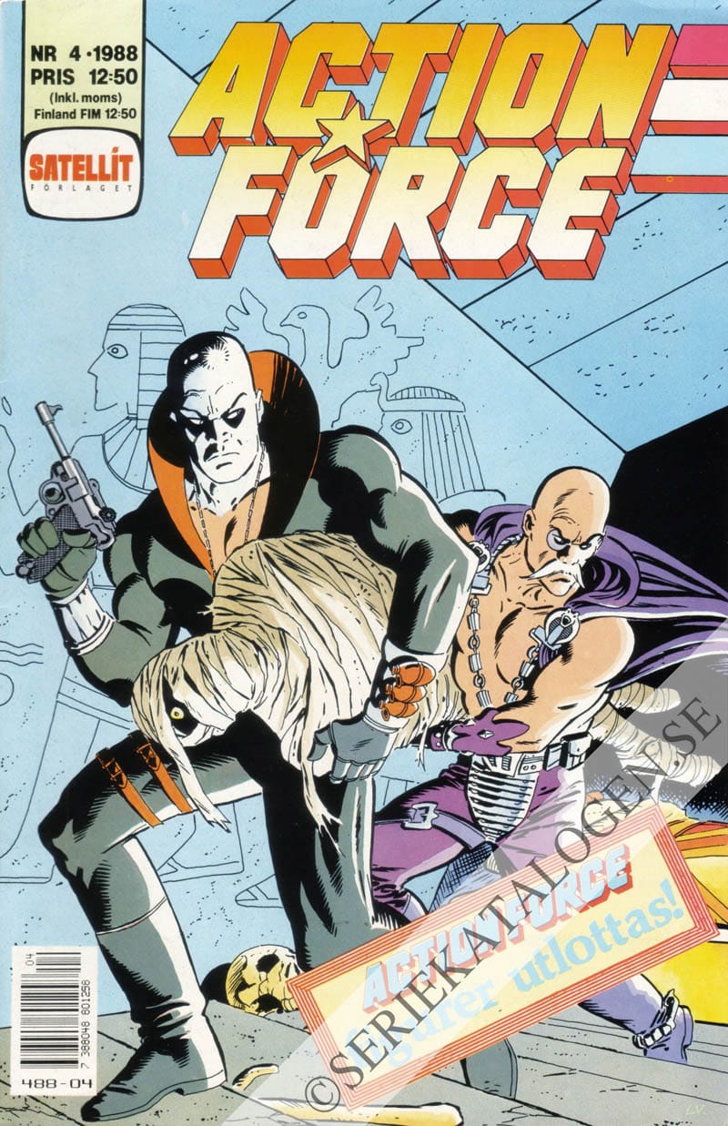 Framsida på Action force #4 (1988)