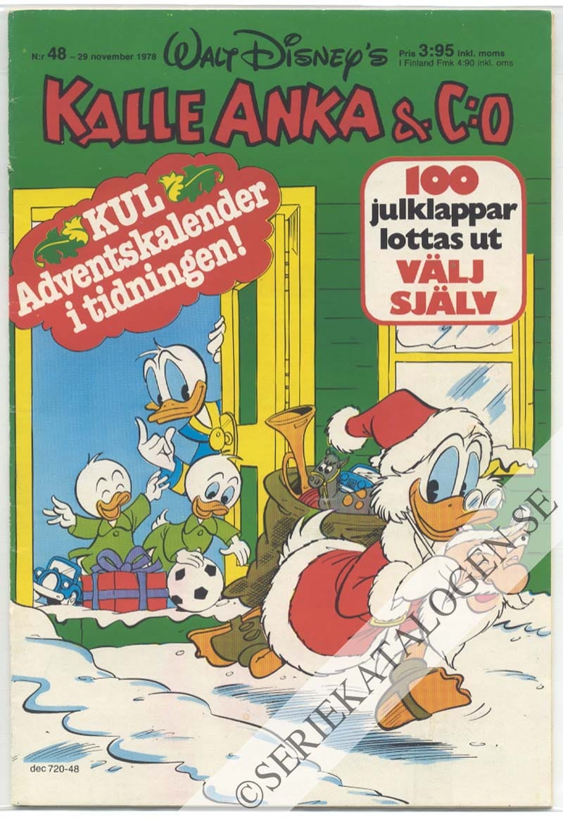 Framsida på Kalle Anka & C:o #48 (1978)