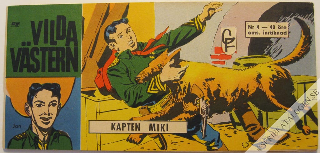 Framsida på Vilda Västern #4 (1965)