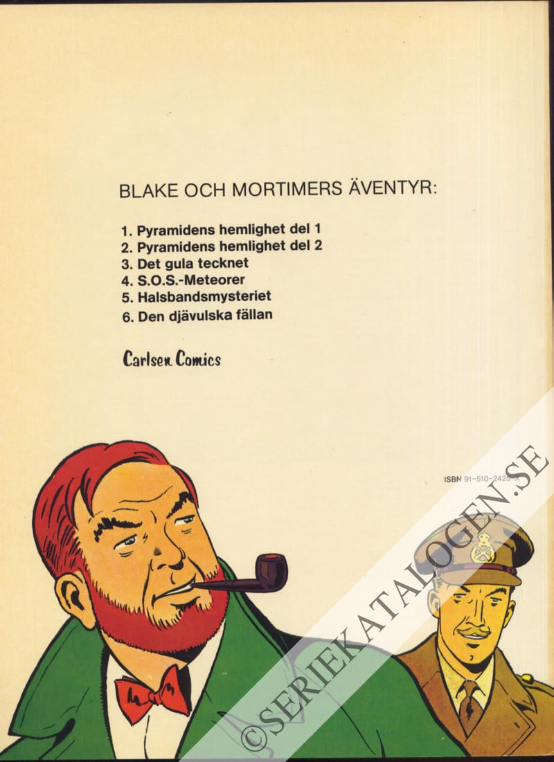Baksida på Den djävulska fällan (1980)