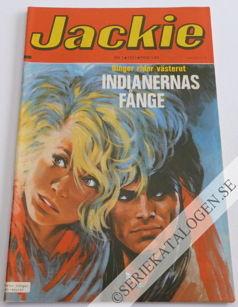 Framsida på Jackie #1 (1971)