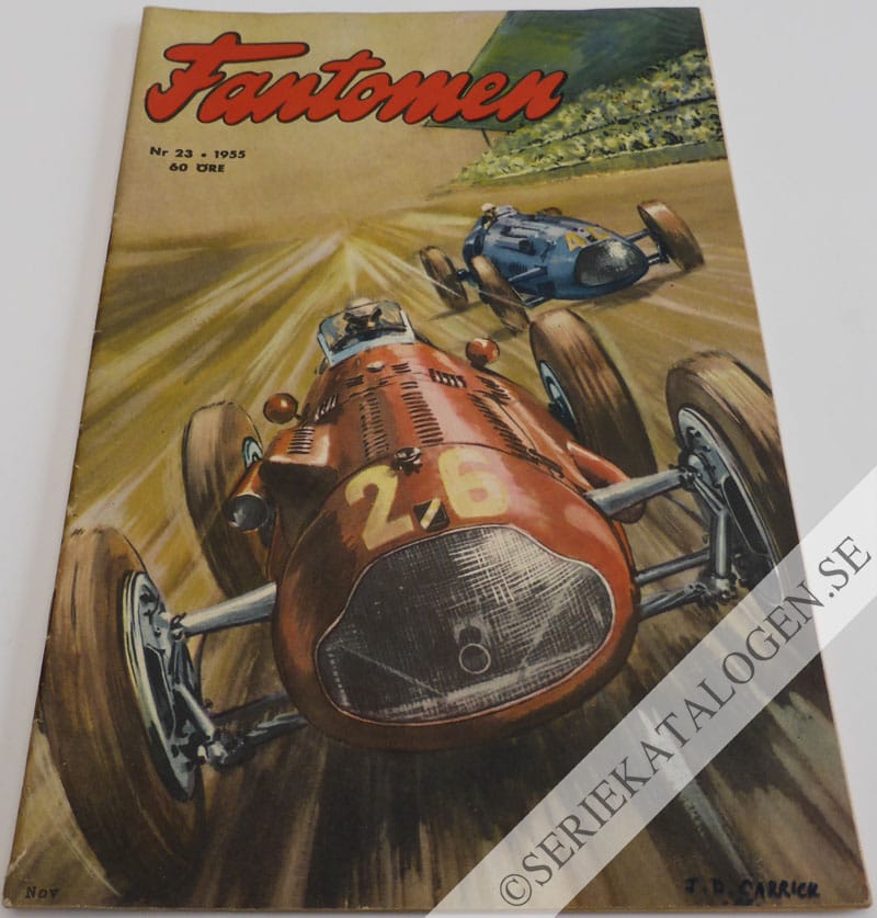Framsida på Fantomen #23 (1955)