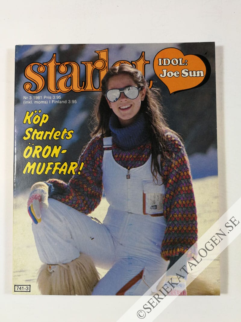 Framsida på Starlet #3 (1981)