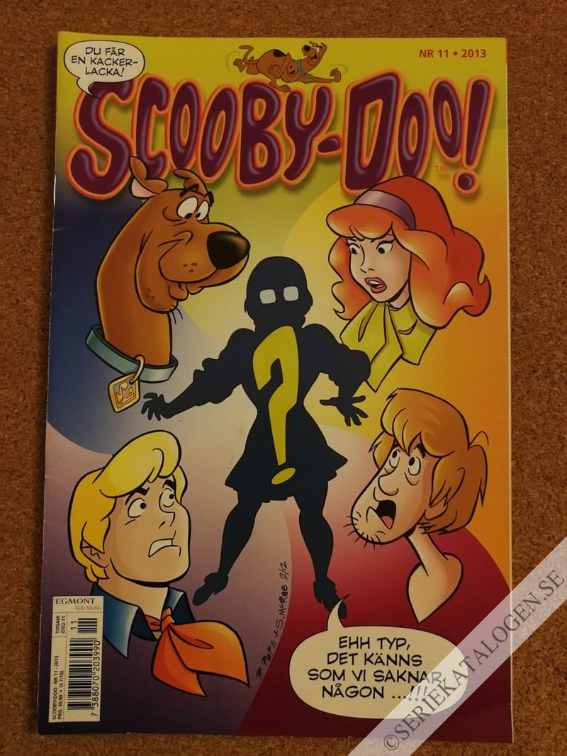 Framsida på Scooby-Doo! #11 (2013)