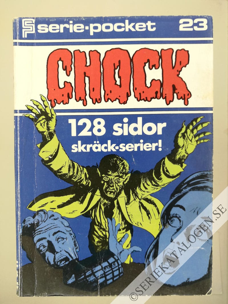 Framsida på Seriepocket Chock (1974)