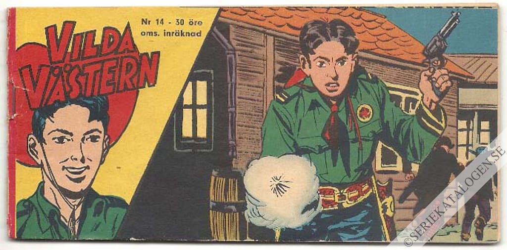 Framsida på Vilda Västern #14 (1961)