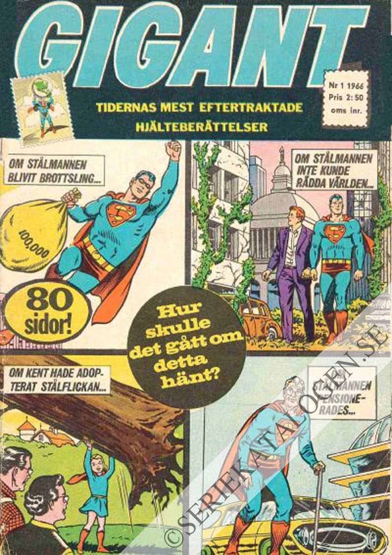 Framsida på Gigant #1 (1966)