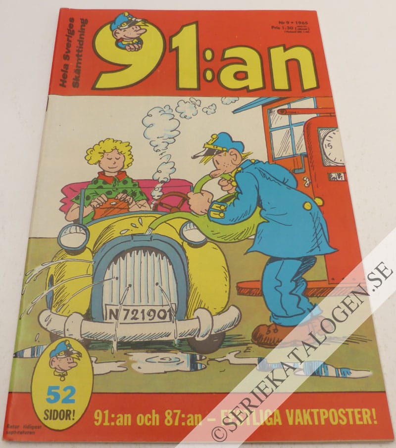 Framsida på 91:an #9 (1965)