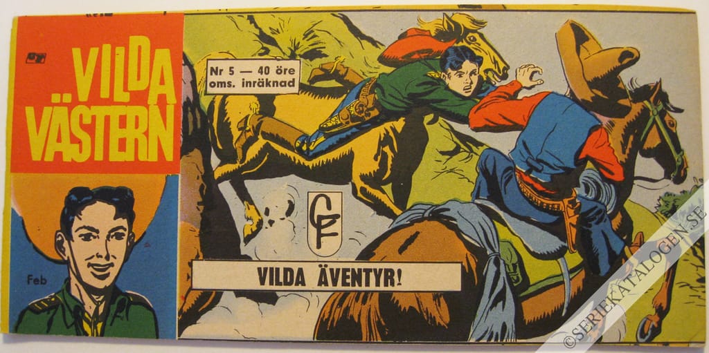 Framsida på Vilda Västern #5 (1965)