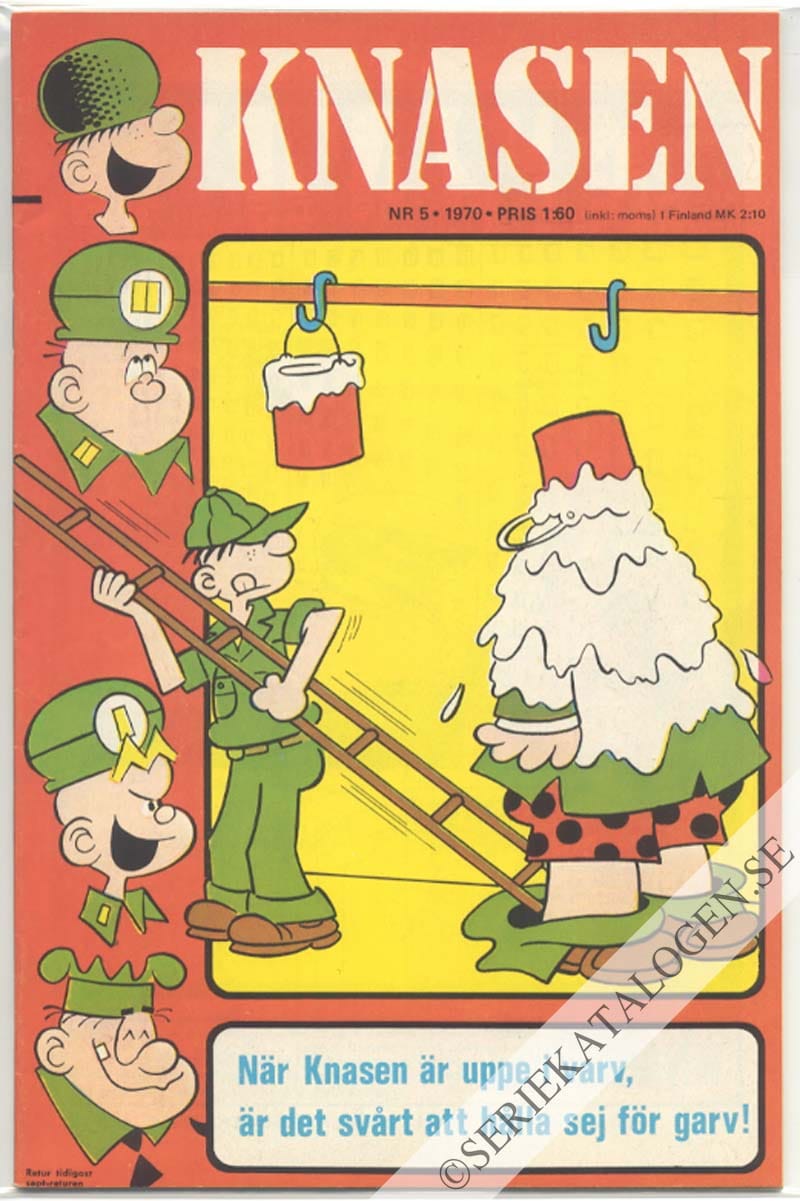 Framsida på Knasen #5 (1970)