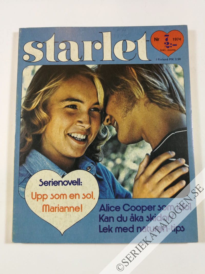 Framsida på Starlet #7 (1974)