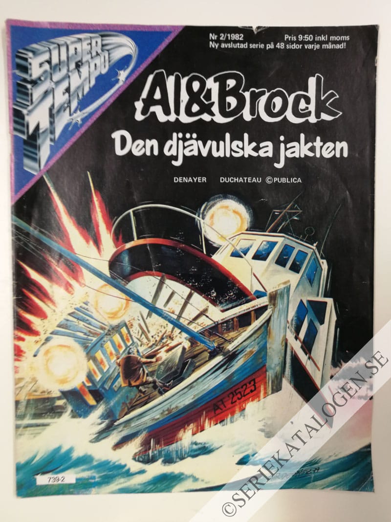 Framsida på Supertempo #2 (1982)