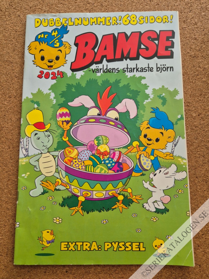 Framsida på Bamse #4-5 (2024)