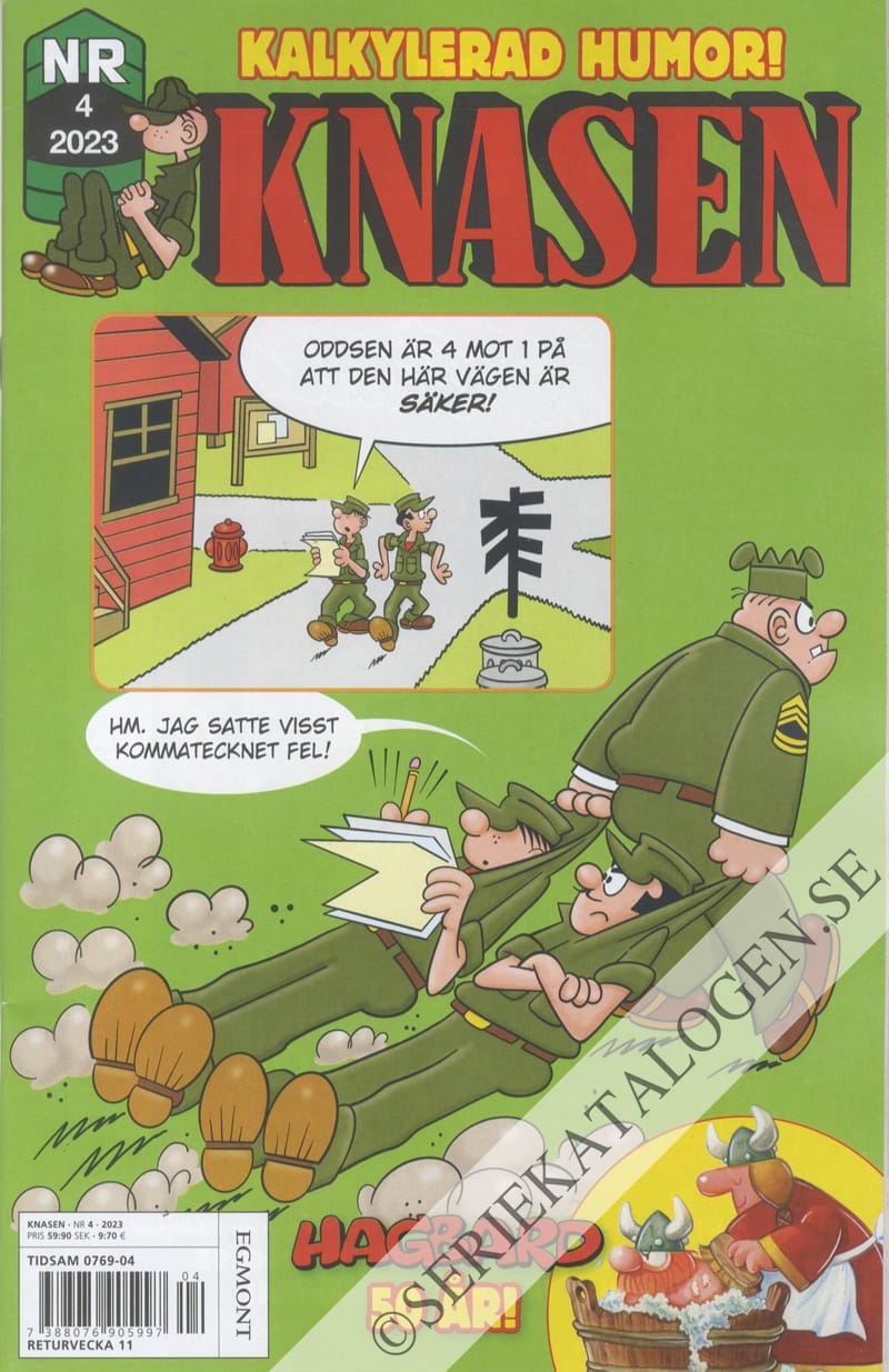Framsida på Knasen #4 (2023)