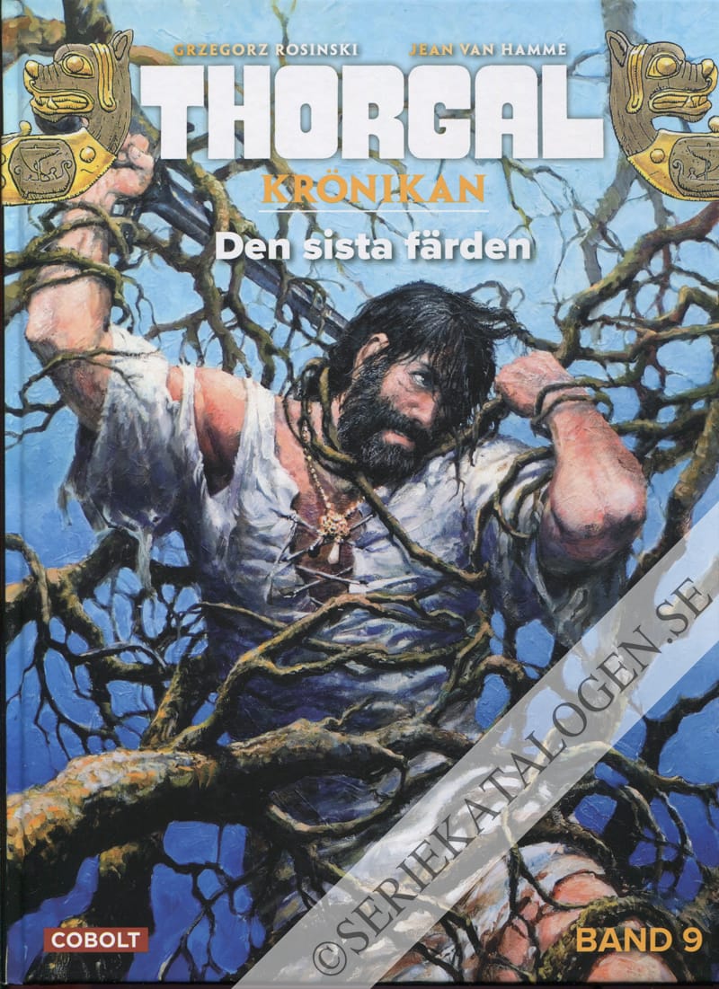 Framsida på Thorgalkrönikan Den sista färden (2021)