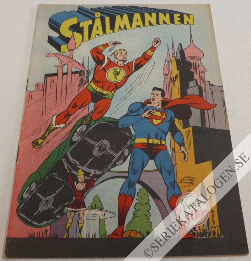 Framsida på Stålmannen #4 (1949)