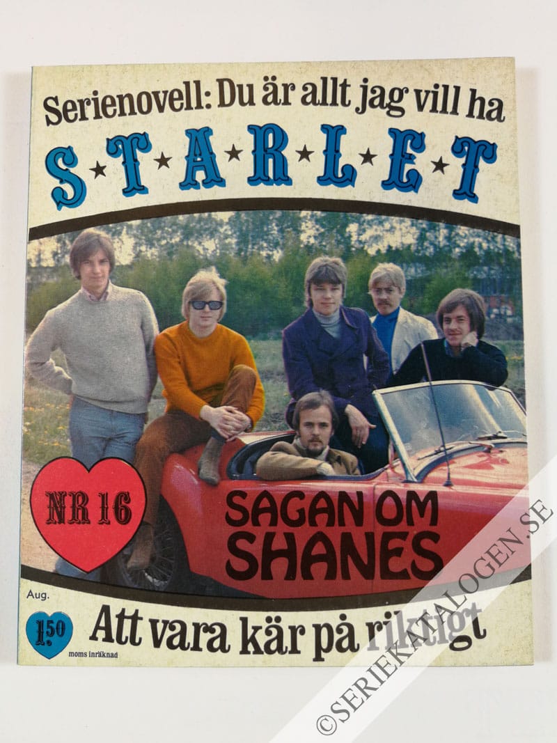 Framsida på Starlet #16 (1969)
