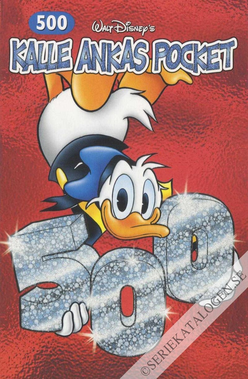 Framsida på Kalle Ankas pocket #500 - 500 (2019)
