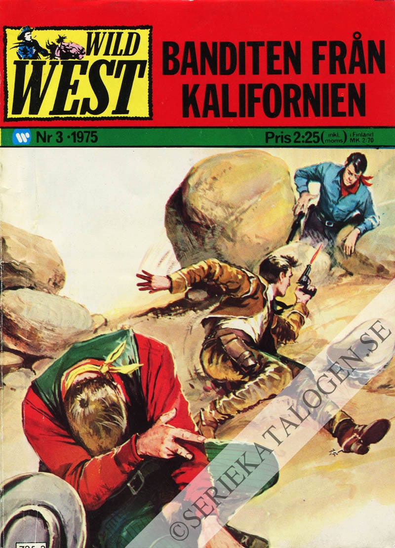 Framsida på Banditen från Kalifornien (1975)
