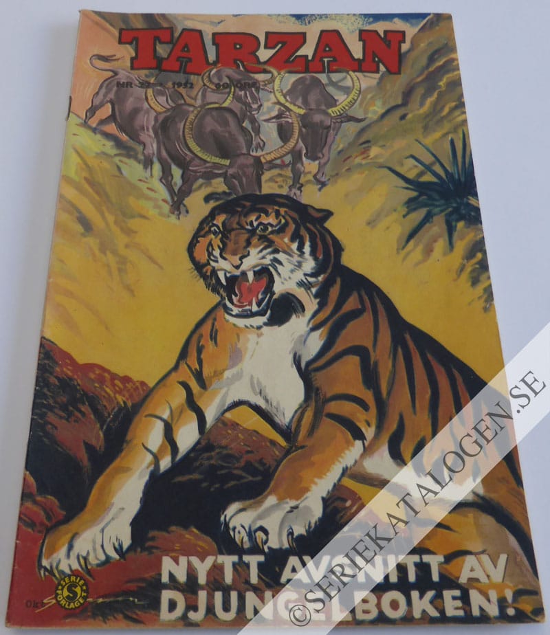 Framsida på Tarzan #22 (1952)