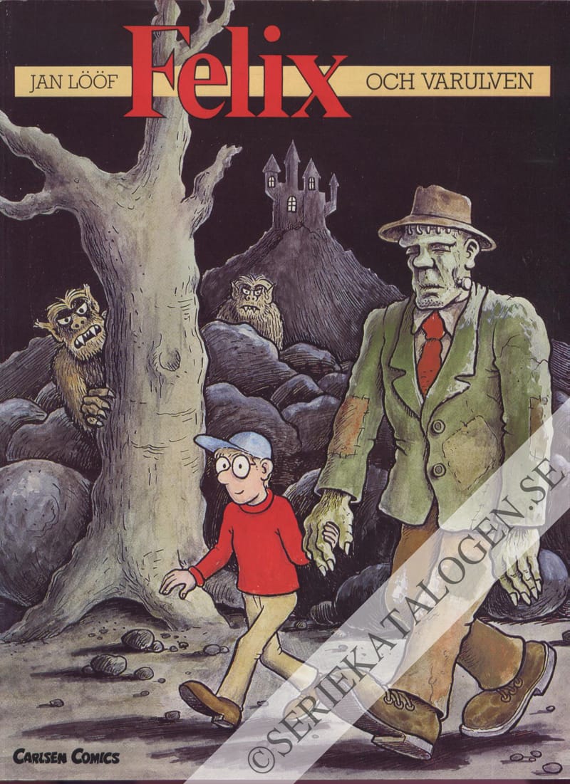 Framsida på Felix och varulven (1990)
