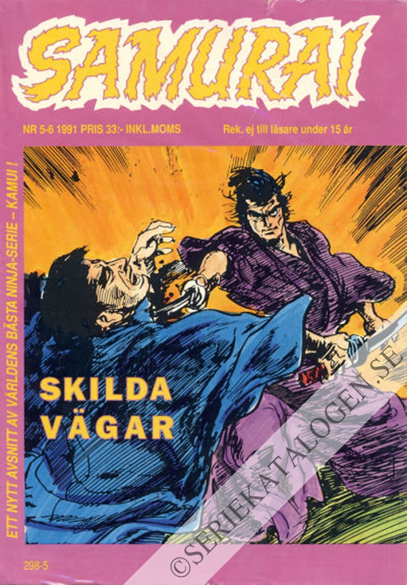 Framsida på Samurai #5-6 (1991)