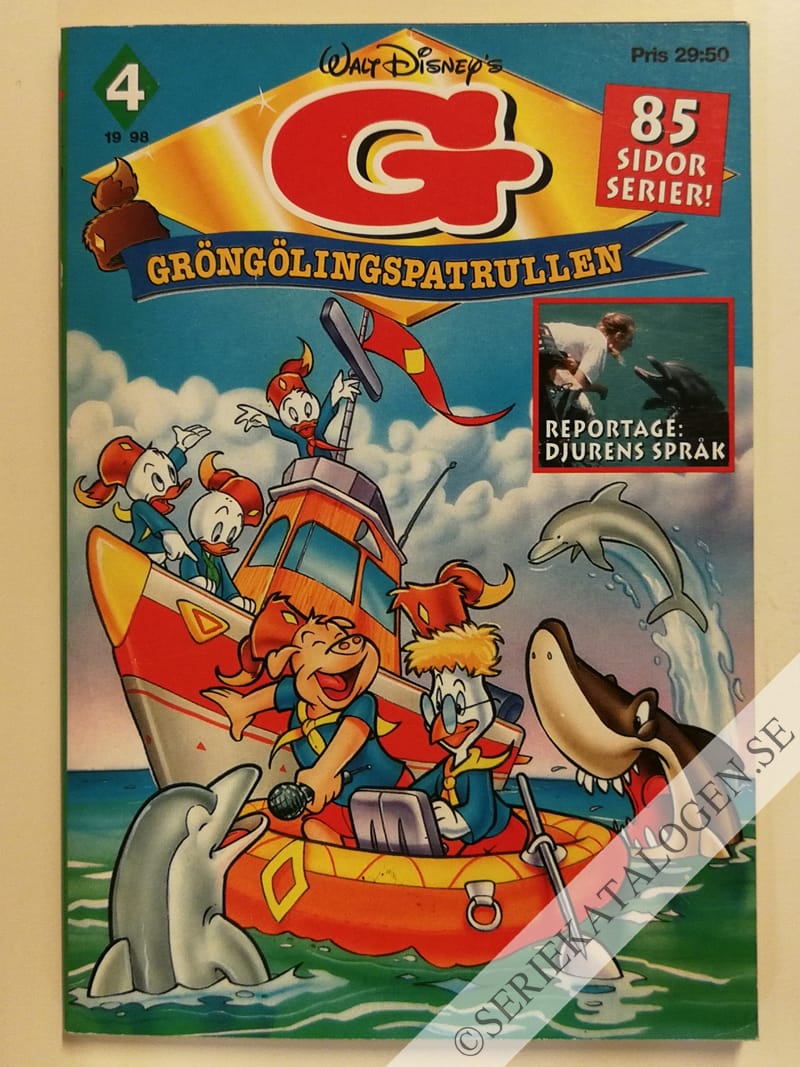 Framsida på Gröngölingspatrullen #4 (1998)