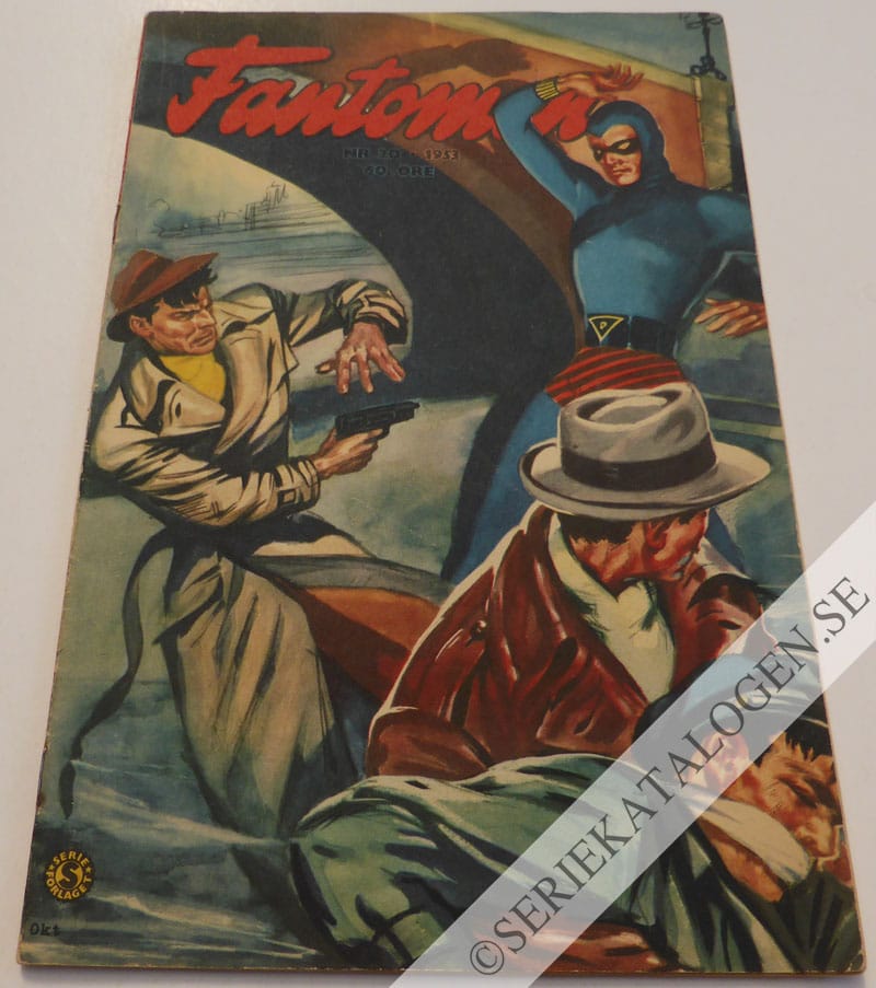Framsida på Fantomen #20 (1953)