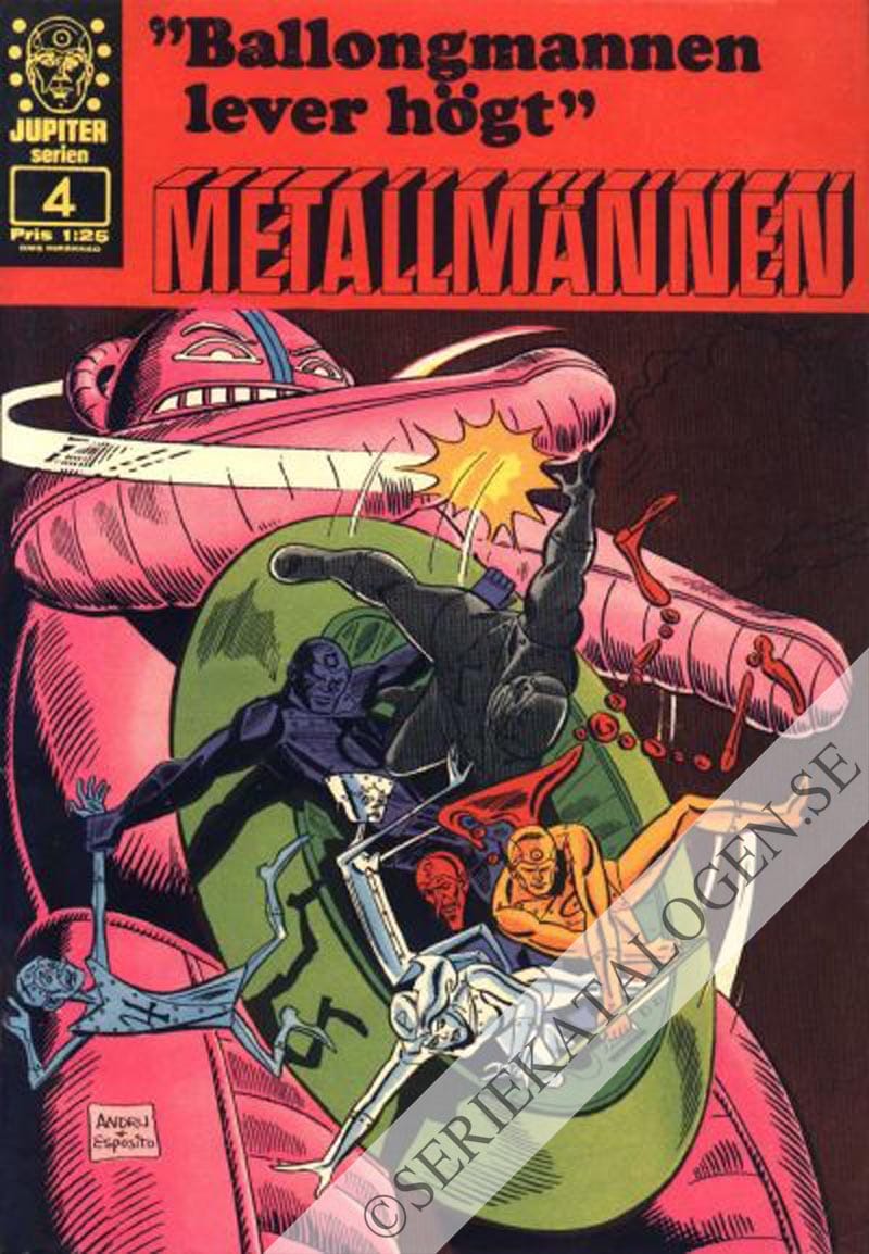 Framsida på Mars-serien #4 (1968)