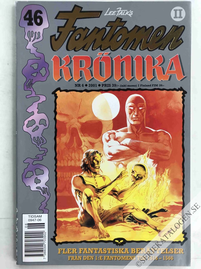 Framsida på Fantomen Krönika #6 (2001)
