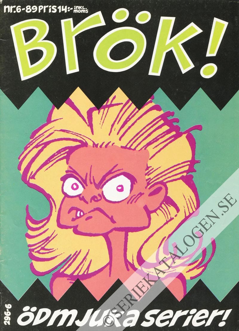 Framsida på Brök! #6 (1989)