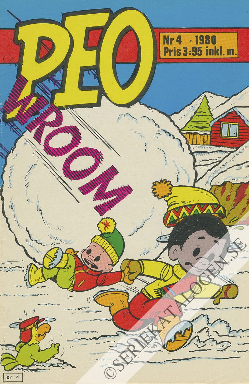 Framsida på Peo #4 (1980)