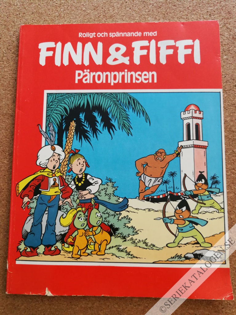 Framsida på Finn & Fiffi Päronprinsen (1982)
