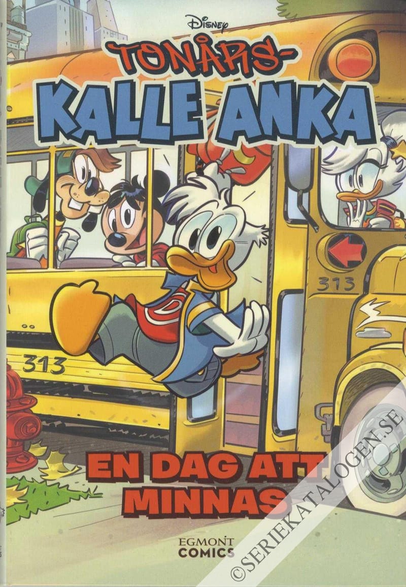 Framsida på Kalle Ankas bästa Tonårs-Kalle Anka - En dag att minnas (2022)